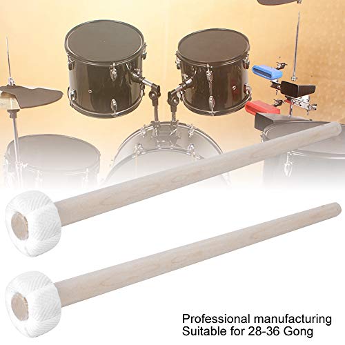 Gonghamer, 2 STUKS Esdoornhout Kleine Gonghamer Gong Mallet Percussie Muziekinstrument Accessoire - Image 5