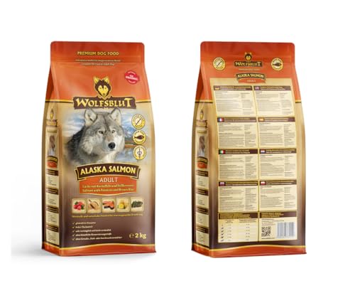 Wolfsblut Hund Adult | Trockenfutter | Multi Bundle | Mix Paket | Sparpaket | 2 x 2 kg | Verschiedene Sorten (2 x 2 KG, Alaska Salmon)