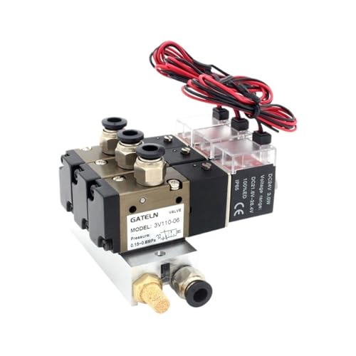 Electrovanne pneumatique 3 ports AC110V bloc distributeur 7 stations - 2