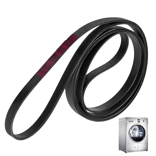 Courroie d’entraînement 7PH 1971, Courroie de Sèche Linge 7PH, Courroie Striée pour Sèches-Linge, Compatible pour Sèche-Linges, Pièces 14005625401/8 et...