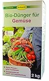 SCHACHT BIO-Dünger für Gemüse, Gemüsedünger 2 kg