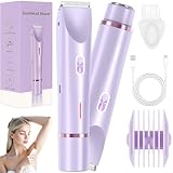 Rasuradora Mujer 2 En 1,Afeitadora Electrica Mujer,Depiladora Mujer,Usb Recargable,Portátil Resistente Al Agua Para...