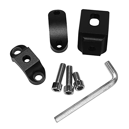 Preisvergleich Produktbild Ticarus Universal Lenker 22Mm 7 / 8 Zoll Motorrad Scheinwerfer Halterung Scheinwerfer Halterung Rohr Schelle für Cafe Racer Chopper