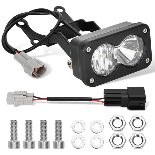 starEEl Headlight Kit for Sur-Ron Segway X260 /Talaria Sting R MX4 20W 6000-6500K LED Light Bar -Upgraded Dirtbike Headlight Kit with Mount Bracket adapter harness