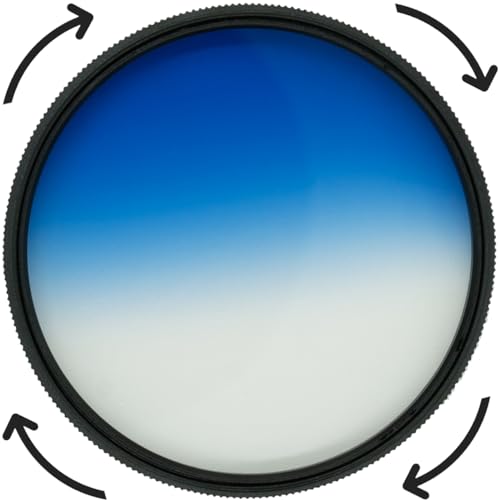 Filtro azul de 72mm Pro Glass para corregir cielos quemados en objetivos gran angular 4