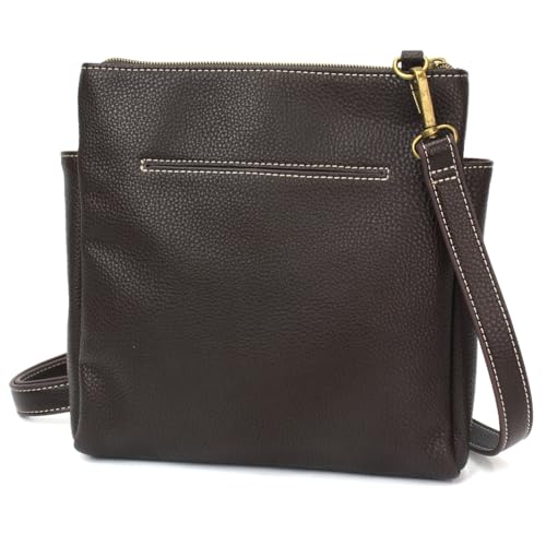 Image of CHALA Merry Messenger RFID Protected Women Faux Leather Shoulder Purse with Adjustable Crossbody Strap | RFID Protected