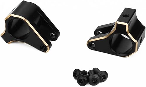 Miniatura 3 de Soporte de enlace de eje trasero de latón negro para Axial SCX10 PRO 110 RC Crawler pieza de actualización de coche, 2 piezas (montaje de enlace