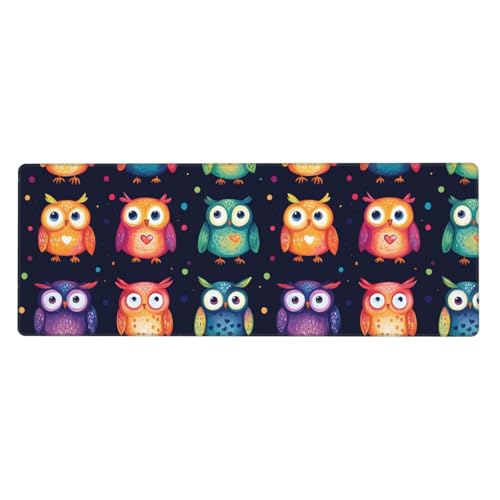 Tapis de souris de jeu grand format sous-main de bureau bords cousus