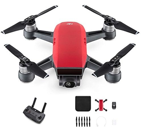 DJI Spark with Remote Control Combo (Red)
