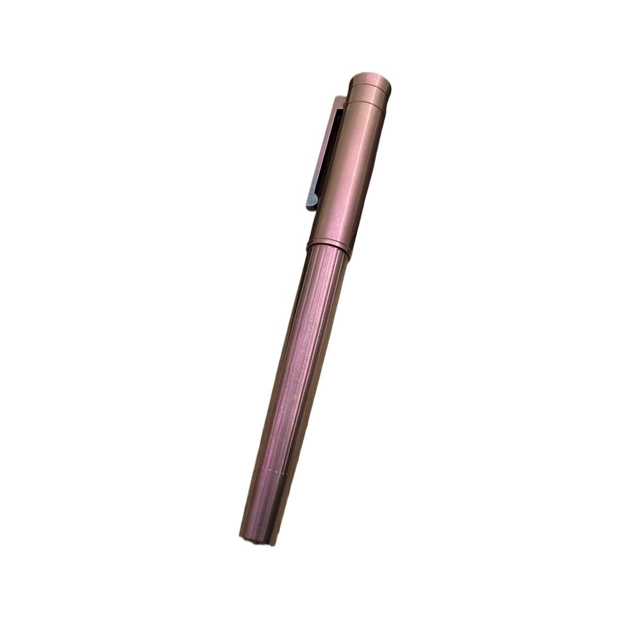 Stylo-plume lisse titane EF F n°6 à pointe souple pour écriture et dessin - 4