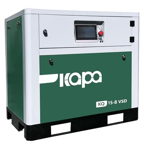 KAPA KQ 20HP/15KW 3-Phase 480V Industrial Rotary Screw Compressor – Power for Pneumatic Tools & Equipment