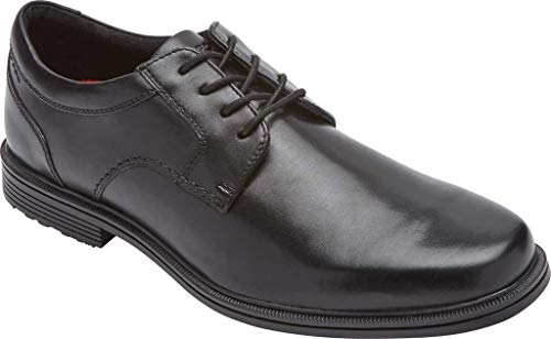 Image of Rockport Taylor Waterproof Plain Toe Black 10 M (D)
