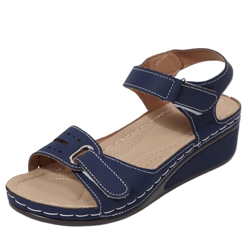 Sandals Women Fashion Platform Women Casual Dressy Summer Orthopedic Correction Slippers Sandals Flat Heel Beach Orthotic Flip Flops With Arch Support