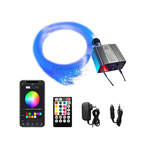 FIREWORK 10W LED Fiber Optic Light Star Ceiling Light Kit 260pcs 0.03in 6.5ft FIREWORK 10W LED Fiber Optic Light Star Ceiling Light Kit 260pcs 0.03in 6.5ft