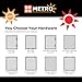 Metro Screenworks Custom Window Screens Fully Assembled and Ready to Install - Window Screen Replacement for House, (White) Pre-Framed Mesh Replacement Window Screens, Home, Patio, & More