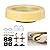 Jamini Wax Ring Kit for Toilet Installation, Compatible with 3" and 4" Drain Pipes, Fits Above-Floor or Horizontal Flanges, Leak Prevention, Includes Brass Bolts, Nuts, Washers, Easy to Install