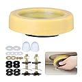 Jamini Wax Ring Kit for Toilet Installation, Compatible with 3" and 4" Drain Pipes, Fits Above-Floor or Horizontal Flanges, Leak Prevention, Includes Brass Bolts, Nuts, Washers, Easy to Install