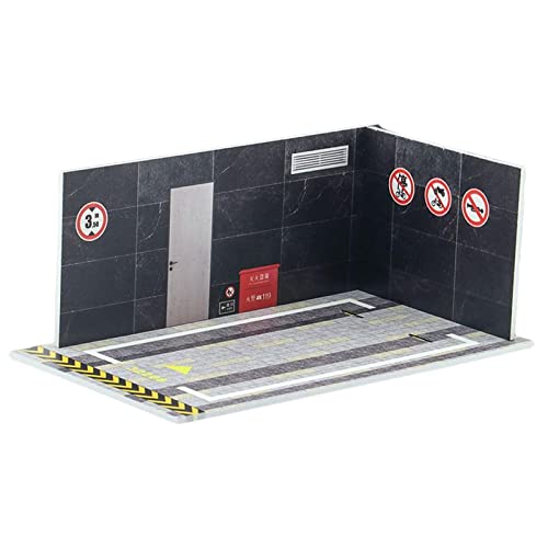 Image of 1:32 Parking Lot Model Car Diecast Garage for Diorama Collection Background 32208 Black Toys & Hobbies|Diecast & Toy Vehicles|Cars, Trucks & Vans|Contemporary Manufacture