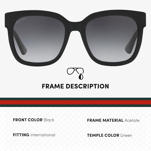 Gucci GG0034SN Designer Fashion Sunglasses - Elegant, Sophisticated & Stylish Square Shape Eyewear with Luxury eSHADES Kit2