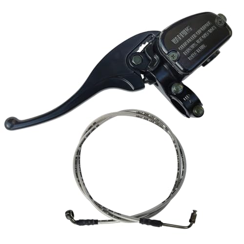 Vanlison Left Front Hand Brake Master Cylinder & Brake Hose Compatible with Polaris Sportsman 400 450 500 600 700 800 Magnum 325 Trail Blazer 250 Scrambler 500 Trail Boss Worker OE # 2010196 2010238