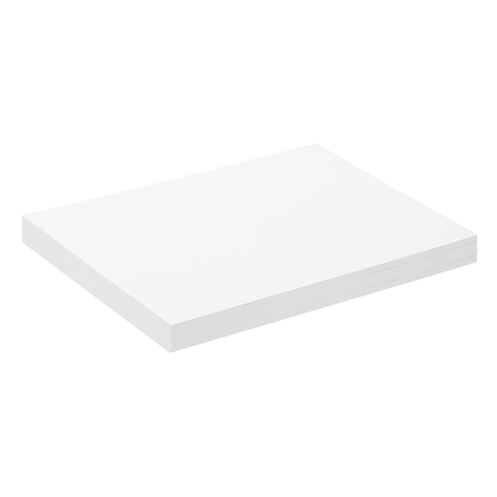 PATIKIL 7x5x0.01" Chipboard Sheets, 40Pcs 12PT Thick Book Board Binders Board Sturdy Bookbinding Supplies for Book Binding Cover White - Image 4