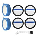 LumoCheefy Performance Filter Kit for AEG 8000 Cordless Vacuum ASKW4 ESKW4 FX8, 2 Pre-Motor & 1 Hygiene Filter, 5-Stage Filtration Removes 99.99% of Dust Particles(1 Set)