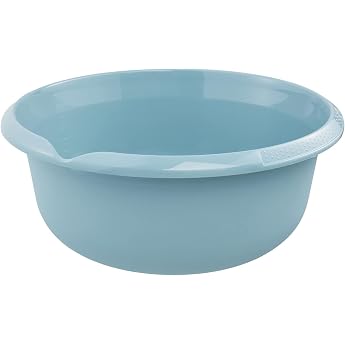 keeeper Bj rk Universal Round Bowl with Spout 9 L Diameter 36 cm Nordic Blue