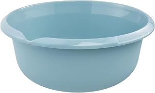 keeeper Barreño universal con pico de vertido, Redondo, 9 L, Ø 36 cm, Björk, Azul Nordic