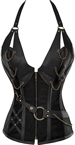 Alivila.Y Fashion Womens Steel Boned Retro Goth Steampunk Corset