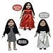18 Inch Doll Clothes Dress and Doll Accessories (Holiday Doll Clothing)