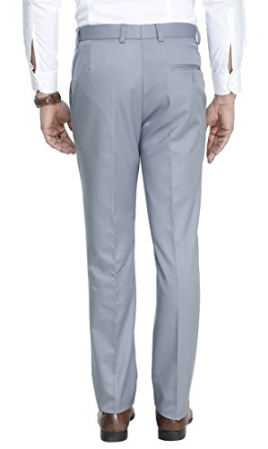 Image of MANQ Men's Slim Fit Formal Trouser