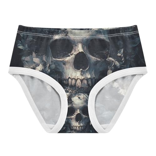 Sugar Skull Flower Bird Toddler Girls's Underwear 2T 202c1023