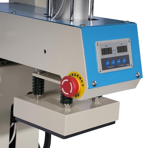 Prensa térmica neumática 10×10 con calefacción superior e inferior miniatura 7