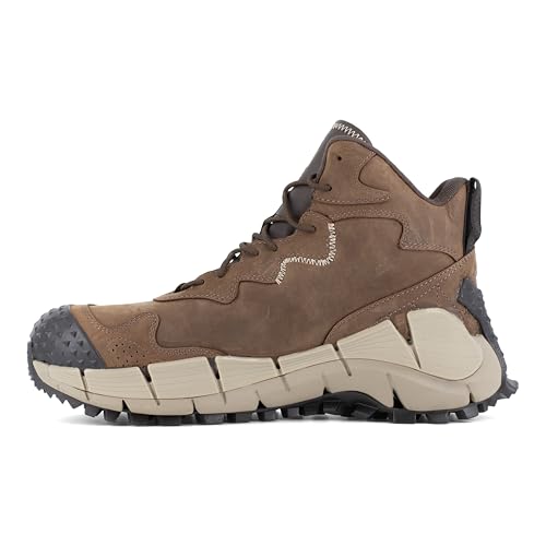 Reebok Work Mens Zig Kinetica Edge Ii Waterproof Composite Toe Work/Duty - Brown3