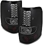 ACANII - For 2004-2008 Ford F150 LOBO Black Smoked Lumileds LED Tail LIghts Braek Lamps Pair Set Driver & Passenger Side