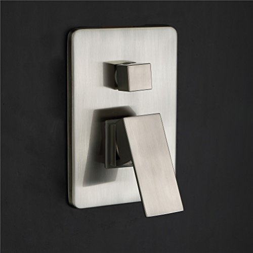Ensemble de robinets de douche antique nickel brossé pour espace spa à la maison