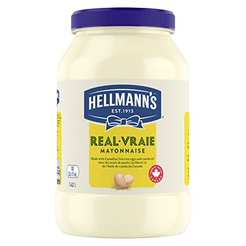 Hellmanns Light 1/2 Fat Mayonnaise 1.42 Liters/1.5 Quarts (Canadian) #TOP9