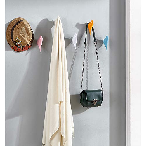 Designster Resin Bird Coat Hooks - Premium Creative Wall Mounted Birds Decorative Art Decor Hat Towel Bag Hanger Gift For Home,Living Room thumb #5