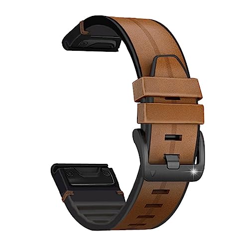 [JUSUTEK] lC GARMINp U[+VRrvoh X}[gEHb` QuickFit 22mm/26mm voh ͂玿 vrvoh xg for GARMIN(K[~) FenixCDescentCforeru