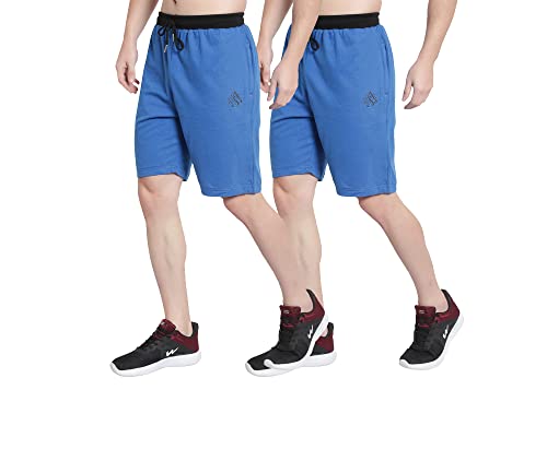 Image of OORA Men's Plus Sizes Cotton Shorts M to 5XL, 28 to 48 Inches Waistline
