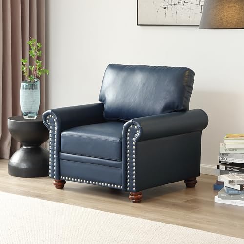 Sillón Clásico Plegable Azul miniatura 5