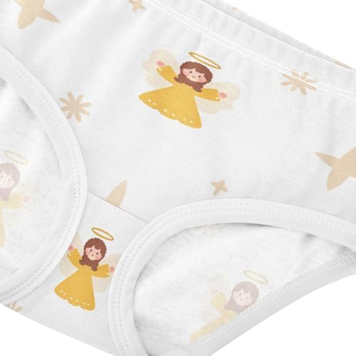 Girls' Training Panties Organic Underwear for Kids Christmas Angels4