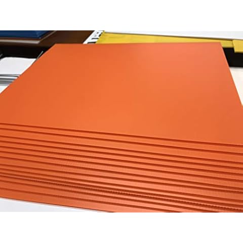 Yard Signs Pack of 20 Signs Panel Orange 18"x24" x 4 mm Corrugated Plastic Signs, Pack of 20 Pieces, Ship Same Day Cover