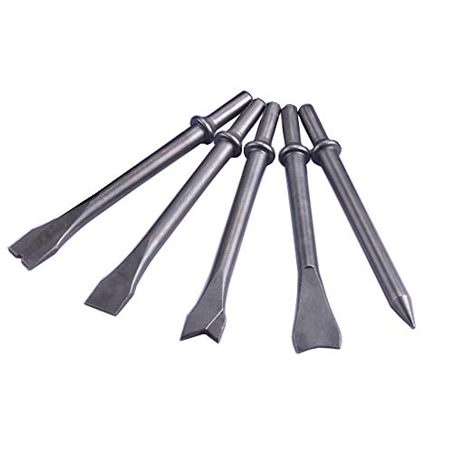 MXBAOHENG Pneumatischer Betonbrecher Abbruchhammer Wagenheber Hammer Betonmeißel Rostentferner 250S mit 9 Meißeln/1… – Bild 5