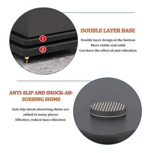 Support d'isolation caisson de basses pour une clarté audio supérieure