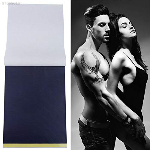 PRAV® E07C Transfer Paper Sheet Carbon Tracing Stencil Thermal Decor Easily Wash Off