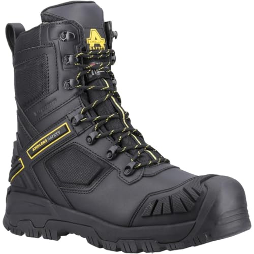Bottes de sécurité pieds au sec Amblers Safety Dynamite en cuir pour homme - 5