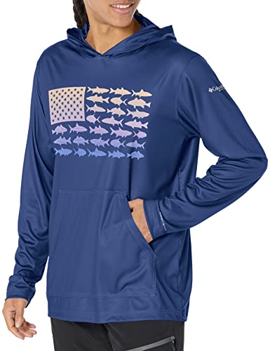 Columbia Men’s Terminal Tackle PFG Fish Flag Hoodie