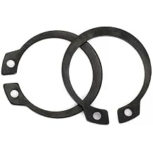 Circlip 65 Manganese Steel Snap Ring for Shaft C-Clip Bearing External Clip Retaining Ring Tools 22 50 Pcs