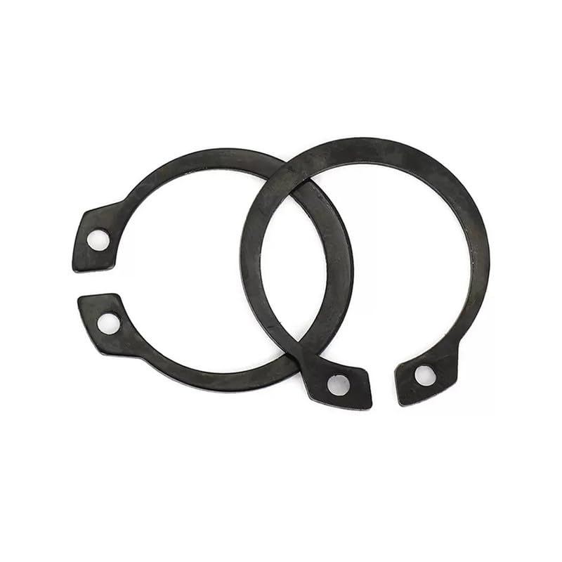MOOPW Circlip 65 Manganese Steel Snap Ring for Shaft C-Clip Bearing External Clip Retaining Ring Tools ?47 (10 Pcs)